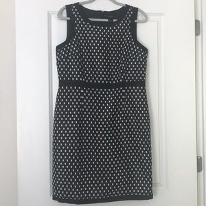 Ann Taylor Black & White Dress